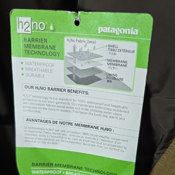 NWT Patagonia Men's Ice Fild Waterproof Jacket Size XL - Picture 16 of 16